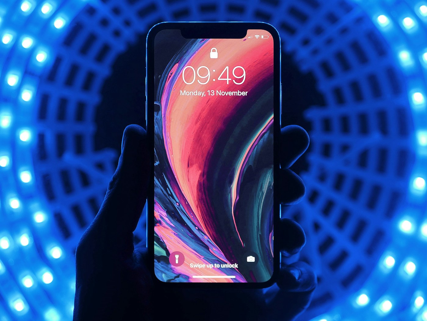 A smartphone screen showing its everyday interface